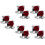 5Paires Bracelets Manchettes En Pour 5