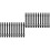 24Pièces En Alliage Aluminium 2Ba Pour Fléchettes Noir 5