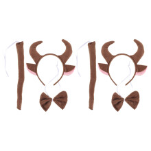 4Ensembles -Têtes Animal En Peluche Café Ensemble Cosplay Enfants