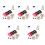 350Sets Plush Safety Doll Noses with Washers Assorted Colors for Craft 3