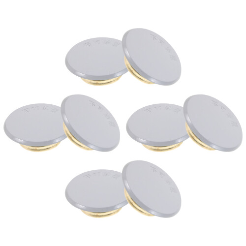 16Pcs White Fire Sprinkler Ceiling Covers Plastic Iron Guard Plates 1