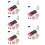 350Sets Plush Safety Doll Noses with Washers Assorted Colors for Craft 11