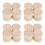 16Pcs Wooden Fabric Clapper Sewing Tool Beige for Accurate Pressing 10