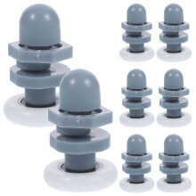 24Pcs Durable Grey Shower Room Roller Sliding Door Pulley for Doors