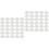 200Pcs Small Transparent Plastic Suction Cups White for Home 4