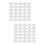 200Pcs Small Transparent Plastic Suction Cups White for Home 7