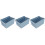 3Pcs Wardrobe Clothes Organizer Multi-Slots Storage Box 6