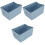 3Pcs Wardrobe Clothes Organizer Multi-Slots Storage Box 5