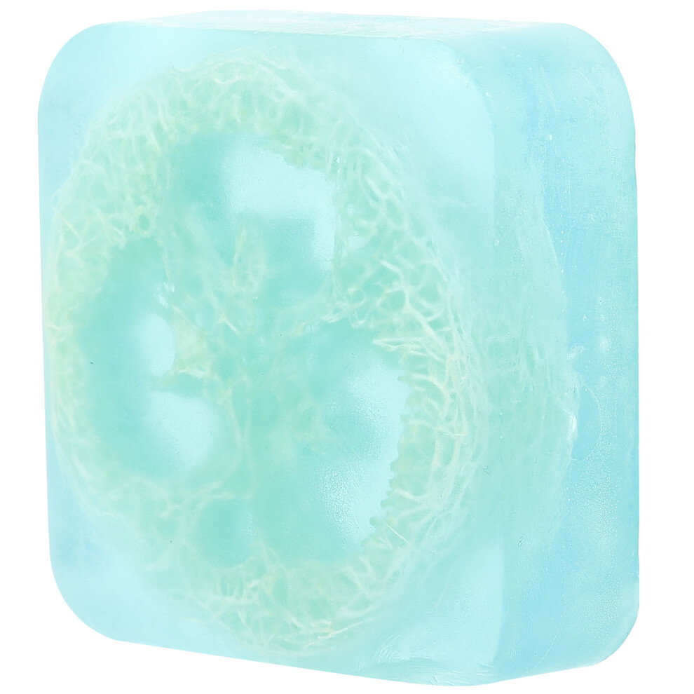 Totority Loofah Soap Bar Exfoliating Refreshing Skin Scrub Handmade