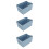 3Pcs Wardrobe Clothes Organizer Multi-Slots Storage Box 10