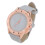 Women's Dial Quartz Wristwatch Grey 6