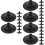 30Pcs Universal Rubber Suction Arrow Tips for Archery Replacement 8