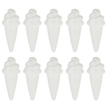 20 Pcs Ice Cream Shape Foam Painting Models DIY