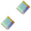 2Pcs Rgb Optical X-Cube Crystal Dispersion Prism for Science Education 3