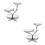 2Pcs Thickened Iron Wire Fruit Storage Basket with Large Capacity 8