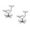 2Pcs Thickened Iron Wire Fruit Storage Basket with Large Capacity 6