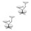 2Pcs Thickened Iron Wire Fruit Storage Basket with Large Capacity 9