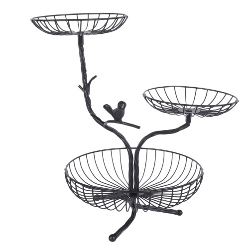2Pcs Thickened Iron Wire Fruit Storage Basket with Large Capacity 1