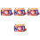 4pcs Wooden Kaleidoscope Educational Toy Camera Model 5