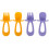 4Sets Utensils Spoons and Forks Durable Kids Eating Tools 1