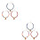 6Pcs Pet Collar with Bell Cotton Rope Adjustable Comfortable Cat 3