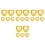 20Pcs Handheld Egg Hole Puncher for Boiled and Steamed Eggs Office Use 9