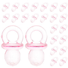 50pcs Pacifiers for Baby Shower Party Decorations