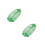 2Pcs Green Nylon Fish Net Bag Foldable Drawstring Catch Fishing Gear 4
