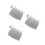 3Pcs Boho Silver Sequin Fringe Hip Scarf Belt for Dance Parties 7