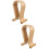 2Pcs Wooden Desktop Headphone Stand And Headset Display Rack 7