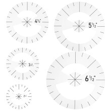 5St Acryl Naaigereedschap Patchwork Linealen Voor Precieze Quilting