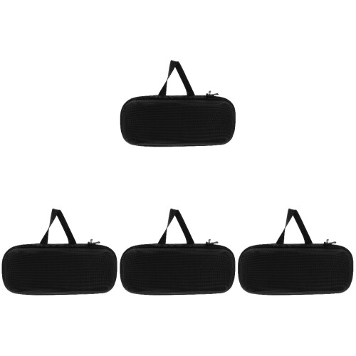 4 Pcs Microphone Case Portable Storage Pouch 1