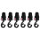6Pcs Multipurpose Pink Stroller Hooks PP Plastic for Shopping Bags 6