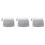 3Pcs Boho Silver Sequin Fringe Hip Scarf Belt for Dance Parties 6