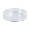 3Pcs Glass Feeder Bowls for Shrimp Fish Reptiles Transparent Durable 1