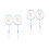 2 Pairs Training Pats Outdoor Racket Child 4
