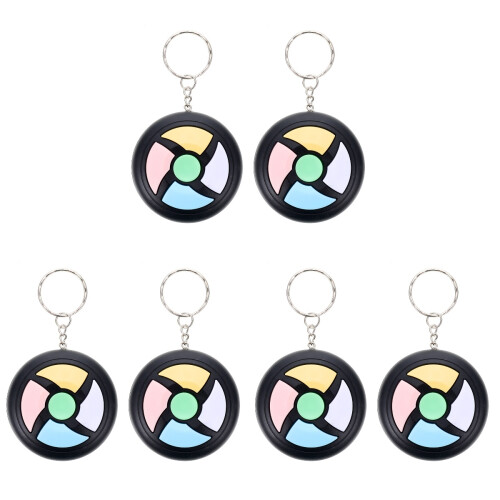 6 Pcs Hand Held Memory Training Game Keychain Educational Toy For Kids 1