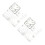 2 Count Acrylic Patchwork Ruler Sewing Quilting Rulers Templates 9