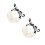 2Pcs Plush Warm Earmuff Rabbit Ears White Ear Cover Winter Use 7
