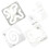 2 Count Acrylic Patchwork Ruler Sewing Quilting Rulers Templates 2