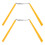 6Pcs Stable Stainless Steel Cooling Racks Foldable Yellow Cake Holder 2