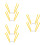 6Pcs Stable Stainless Steel Cooling Racks Foldable Yellow Cake Holder 10