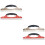 2 Pieces Shower Cleaner Car Window Brush Squeegee Windscreen Wiper 6