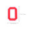 3 Sets Self-Adhesive Jersey Stickers Coloured Number Mailbox Decal 2