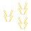 6Pcs Stable Stainless Steel Cooling Racks Foldable Yellow Cake Holder 5