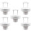Durable Plastic Splash Guard Humidifier Cover for Rockery Pond 5