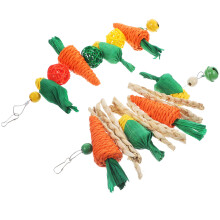 8Pcs Multi Hamster Chew Toys Rabbit Molar Toys Small Pet Teeth Care