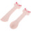 2Pièces Ustensiles Silicone Pour Animaux Rose Spatule 8