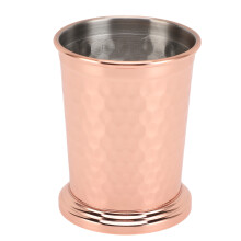 304er Edelstahl Trinkbecher, kupferbeschichtet, 400 ml, 8,5  11 cm