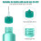 82pcs Precision Applicator Caps Set, Precision Tip Applicator Caps for 2oz Acrylic Paint Bottles Precision Bottle Caps 3
